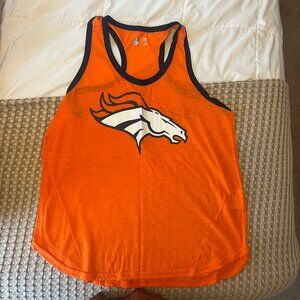NFL Team Apparel Women's XL Denver Broncos Tank Top